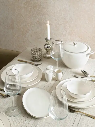 Pierre Cardin Pure Silver 60 Parça Yemek Takımı