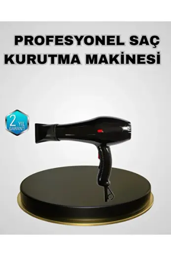 KRM Profesyonel 2200W Fön Makinesi Soğuk Sıcak Üflemeli İki Kademeli KRM