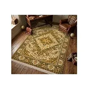 Vivense Vi̇ntage Haki̇ Dokuma Taban Hali, 618 Yng, 80x200 Cm