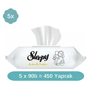 Extra Islak Mendil 5x90 Adet