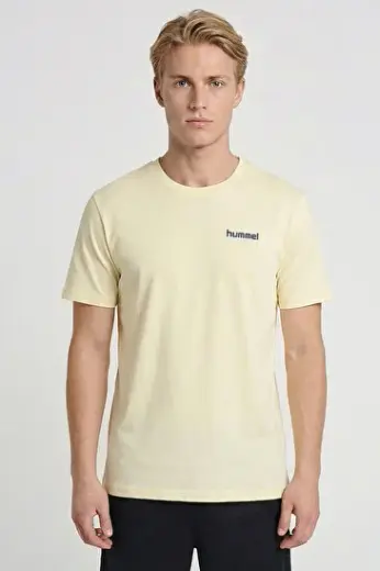 TWEED KISA KOLLU TİŞÖRT Sarı Erkek Tişört