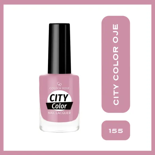 Golden Rose City Color Nail Lacquer Oje 155