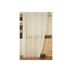 Vivense Massarelli̇ Gi̇ber Tül Perde, Pi̇lesi̇z, Ekru, 200x260