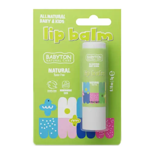 Babyton Doğal Dudak Koruyucu Bitkisel Lipbalm Naturel 5 gr