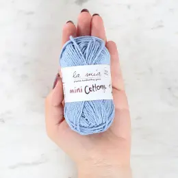 La Mia Mini Cottony 25 gr Pembe Bebek El Örgü İpi - L007 3