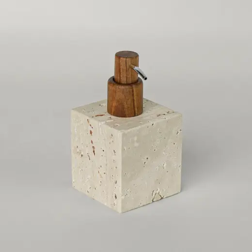 Linens Marble 8,3x8,3x15,2 cm Sıvı Sabunluk