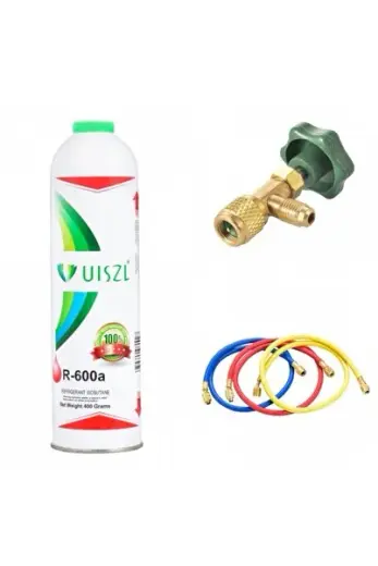 Soğutucu R600a Gaz Verme Seti Gaz - Vana - Hortum