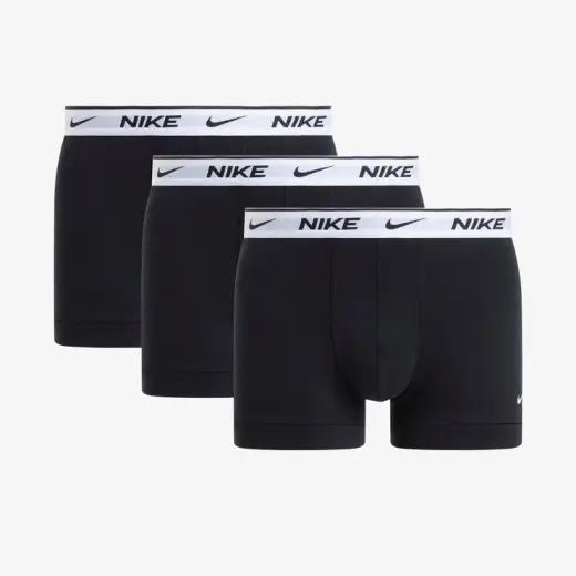 Nike Trunk 3lü Erkek Siyah Boxer