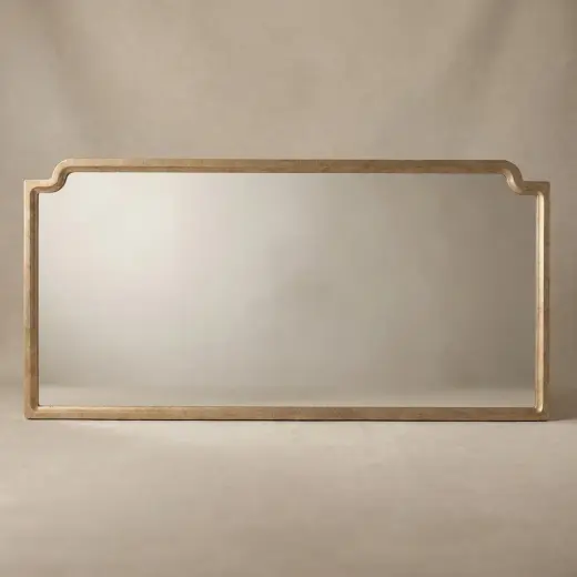 Tps-5005 Ahşap Ayna Altın140*70 Cm