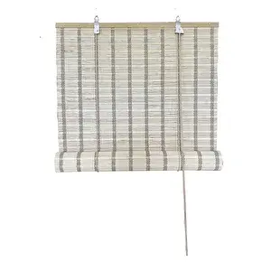 Stilera Ahşap Stor Perde Krem 60X180 Cm