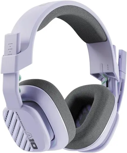 Logitech ASTRO A10 Oyun Kulaklığı Gen 2 Kablolu Kulaklık, Kulak Üstü Oyun Kulaklığı, Flip - Sessiz Mikrofon, 32 mm Sürücü, Xbox Series X|S, Xbox One, PS5, PS4, Nintendo Switch, PC - Lila