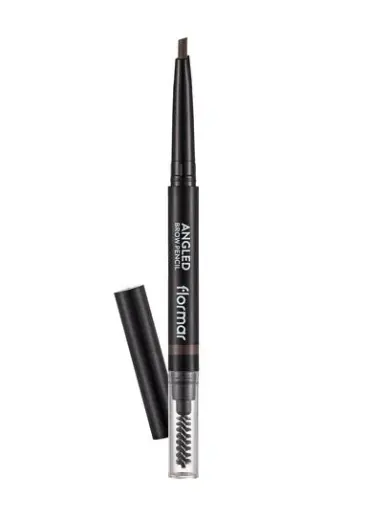 Angled Brow Fırça Başlıklı & Asansörlü Ucu Açılı Kaş Kalemi