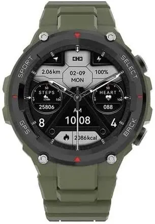 BC5 Akıllı Saat Bluetooth Arama, GPS, Türkçe Menü, IP68 Su Geçirmez, Spor ve Sağlık Takipli Smart Watch