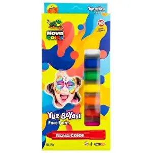 Nova Color Yüz Boyası 10 Renk Nc213