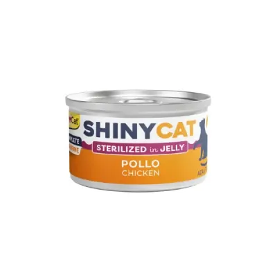 GimCat Shinycat Jöle İçinde Tavuklu Kısırlaştırılmış Kedi Konservesi 70gr