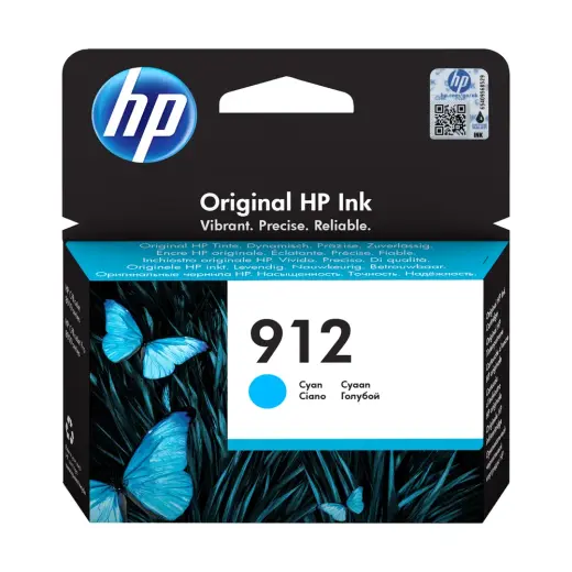 HP 912 Cyan Mürekkep Kartuşu 3YL77AE