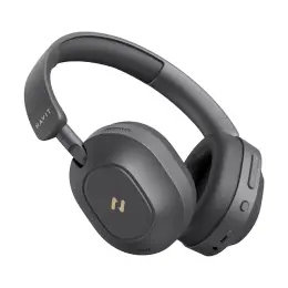 Havit H668BT ANC Bluetooth Kulaküstü Kulaklık - 80 Saat, Anc, Çift Cihaz Desteği, Hi-Res Audio (Mor) 2