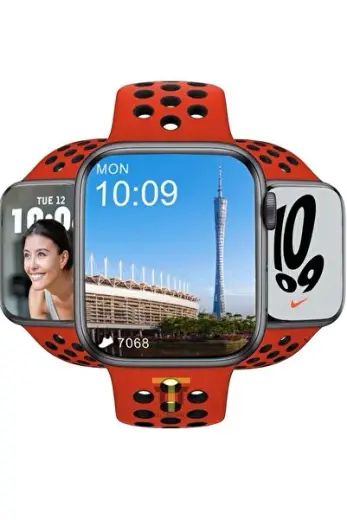 Watch 7 Dt Nlke Series Spor Smartwatch 2022 Akıllı Saat Nfc Siri Gps Bluetooth Çağrı Android Ios