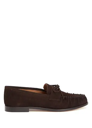 Dylan Kahverengi Kadın Süet Loafer