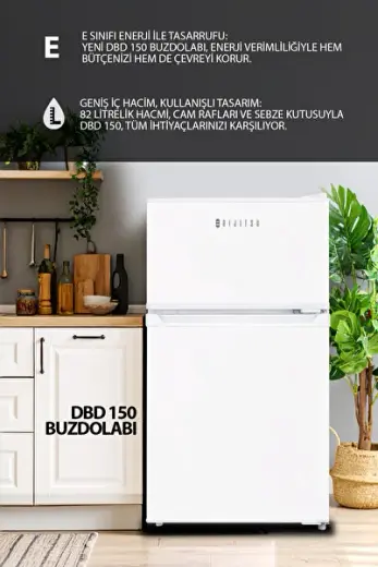 Dijitsu DBD150 Buzdolabı