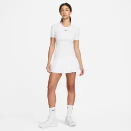 Nike Dri-FIT Advantage Kadın Beyaz Tenis Etek 8