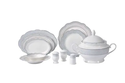 Pierre Cardin Blair 60 Parça 12 Kişilik Yemek Takımı
