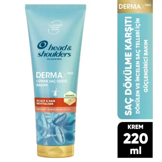 Head & Shoulders Dermaxpro Scalp Revitalizer Saç Dökülme Karşıtı Saç Kremi 220 ml