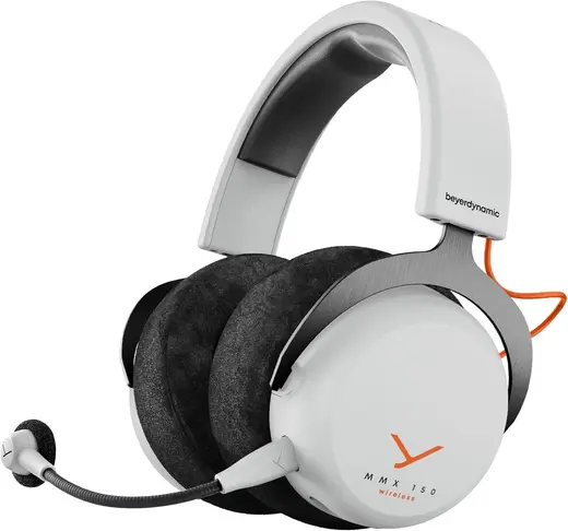 beyerdynamic MMX 150 Wireless White Oyuncular için Çıkabilir Mikrofonlu Kablosuz Headset