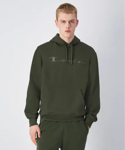 Champion Script Shop Hooded Sweatshirt