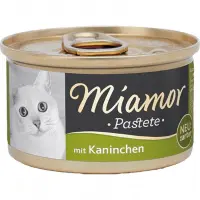 Miamor Pastete Tavşanlı Yetişkin Kedi Konservesi 85gr