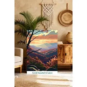 Mgi Design Zarif Vintage Seyahat Posteri Skandinav Tarzı Kanvas Tablo Lüks Duvar Sanatı 70x100 cm