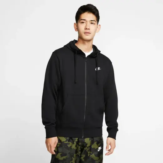 Nike Sportswear Club Erkek Siyah Günlük Sweatshirt