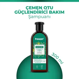 Tresan Çemen Otu Güçlendirici Sülfatsız Bakım Şampuanı 300 ml 1