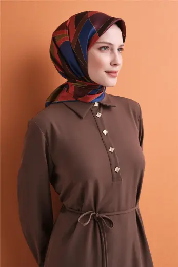 Armine Saf İpek Twill Eşarp 9633D 82
