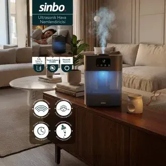 Sinbo SAH-6119 Hava Nemlendirici - Antrasit
