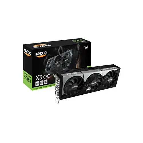 Inno3D RTX5080 x3 OC 16GB 256Bit GDDR7 Ekran Kartı