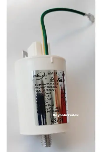 Arçelik Kondansatör Çamaşır Makinesi Parazit Filtresi 16 Amper 250 VAC 0,47