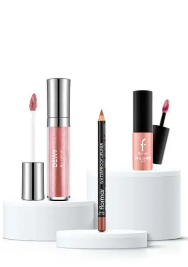 Perfect Lip Combo 3'lü Dudak Makyajı Seti SET031 | Flormar