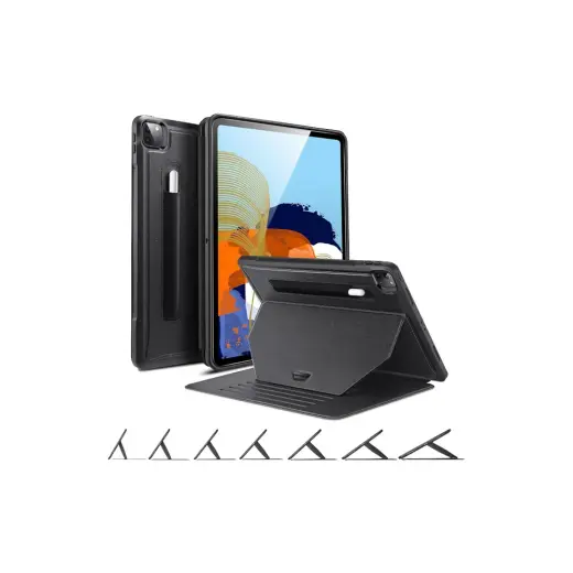 MobaxAksesuar Apple iPad Pro 11inç M4/M5 Kılıf Multifunction Leather Case 2024/2025