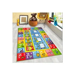 Bebişim Halı Eğitici Ingilizce Harfler Çocuk Halısı 120x175 cm