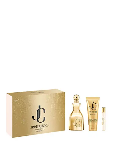 I Want Choo Le Parfüm 100 ml + 7,7 ml Parfüm + Body Lotion 100 ml Kadın Parfüm Seti