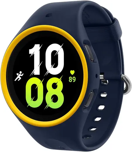 Spigen Caseology Galaxy Watch 5 / Watch 4 (44 mm) ile Uyumlu Kılıf Nano Pop Kaymaz Silikon Lacivert Kapak - ACS05135 (Spigen TR Garantili)