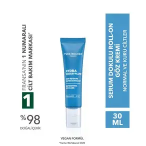 Serum Dokulu Göz Kremi - Normal ve Kuru Ciltler - Hydra Water Plump Nemlendirici Botanik Kompleks