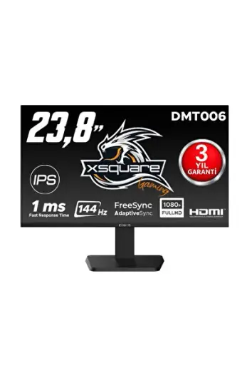 DMT006 23,8" 144Hz 1ms FHD HDMI VGA HDR Low Blue Light FreeSync Fast IPS Gaming Monitör