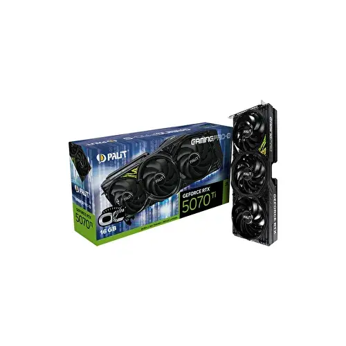 Palit RTX5070Ti GAMINGPRO-S OC 16 GB 256Bit GDDR7 Ekran Kartı
