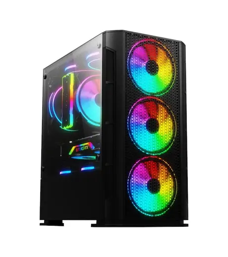 Ramtech Run Ryzen 5 5500 32 GB 512 GB M2 RX580 Free Dos Masaüstü Bilgisayar