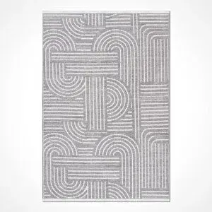 Crea Halı Crea Hali Reyhan Gri Kilim 6115 160x230