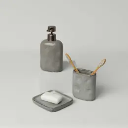 Linens Glaze Diş Fırçalık 8,7x5,1x10,3 Cm 2