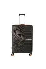 Bavul Büyük ve Orta 2li Set Kırılmaz Silikon Valiz V374 Portakal