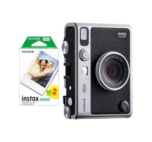 Instax Mini Evo Fotoğraf Makinesi Ve 20'li Film